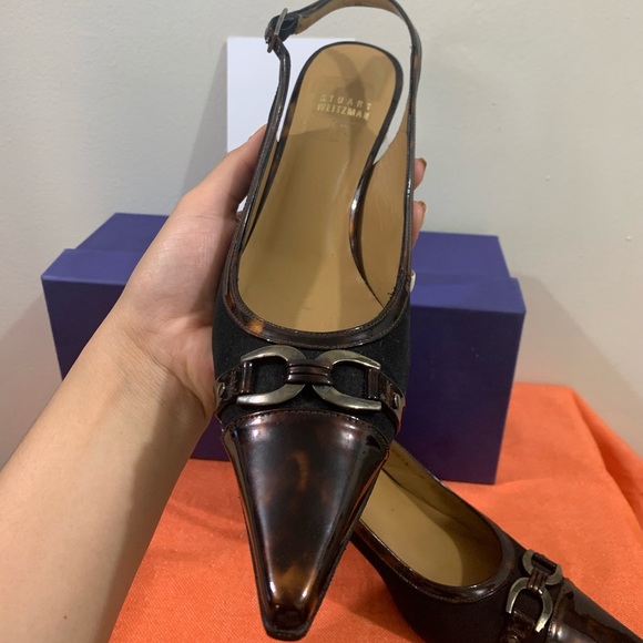 ♥️Stuart Weitzman Pointed Heels Size 8.5US♥️ - Picture 3 of 15